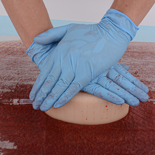 Kit De Entrenamiento Para Empaquetar Heridas Por Laceración,