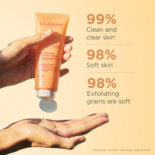 Limpador Clarins One-step Suave Esfoliante 125ml Para Toda A
