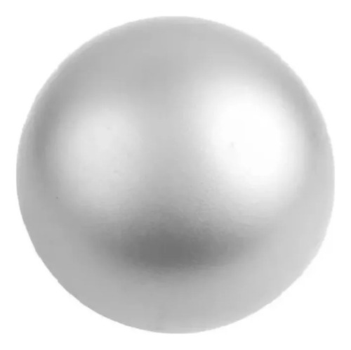 Pelota De Yoga Pilates Esferodinamia 21cm Plata Importada