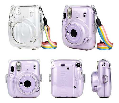 Funda Transparente Instax Mini 11 Funda Protectora Cámara 03