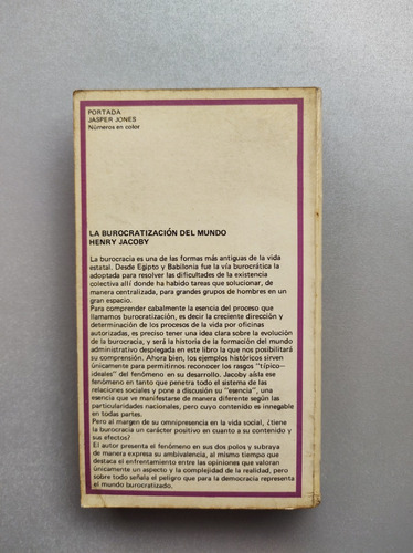 La Burocratización Del Mundo - Henry Jacoby - Siglo Xxi (Usado)