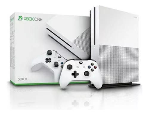 Xbox One S 4k Branco 500gb + 1 Controle + 1 Jogo - Valentes Games