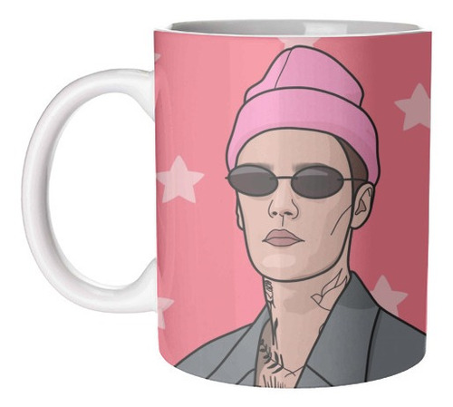 Taza De Ceramica Justin Bieber Mod 2