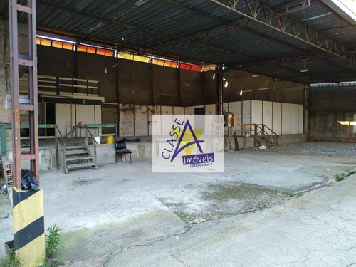 Imagem 1 de 7 de Galpao E Terreno 1380 M2 - Ga0102