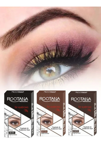 Tinte De Cejas Y De Pestañas Taffta Profesional Color Cream