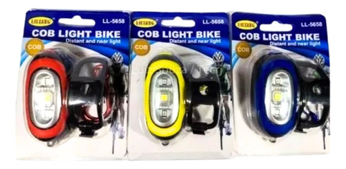 Luz Para Bicicleta Delantera Y Trasera 2 En 1 Portable