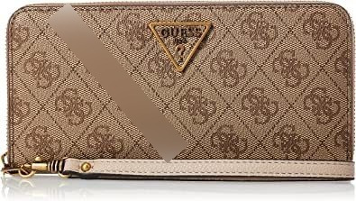 Guess Noelle - Cartera Grande Con Cremallera Alrededor Para