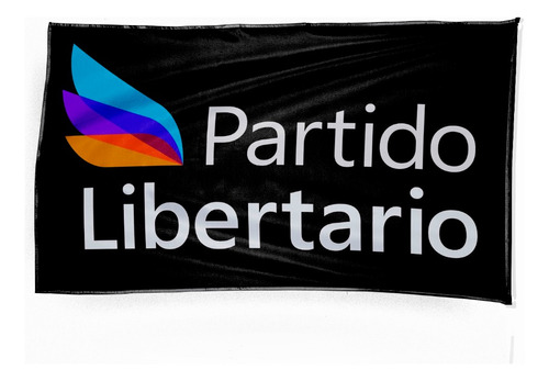 Banderas Políticas Partido Libertario 50x70cm. En 24hs !!