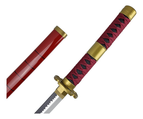 Espada Sandai Kitetsu Zoro Com Led Inspirada Anime One Piece