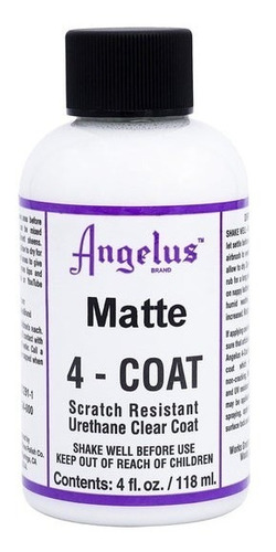 Coat Finisher Angelus 4 Oz (sellador De Pintura Acrílica)