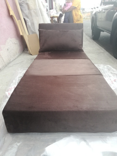 Imagen 5 de 7 de *sofas Camas 1 Plz + Almohada + Garantia + Cobija + Envio *