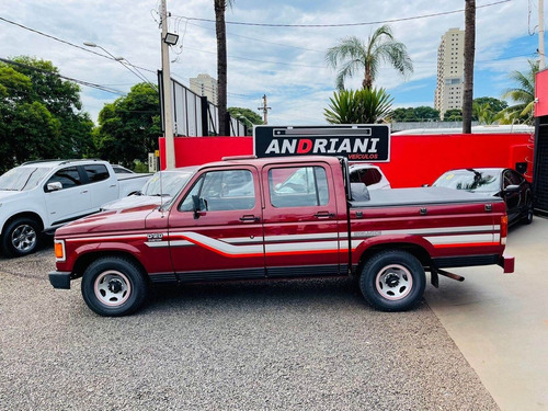Imagem 3 de 15 de Chevrolet Gm D20 Custom Vermelho 1990