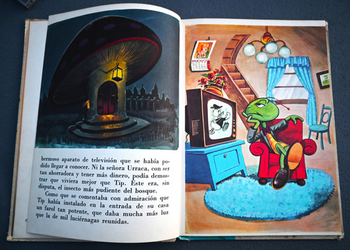 Libro Infantil El Bosque Asustado. Serie Pajarito. Año 1980. (Usado)