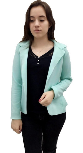 Imagem 7 de 8 de Blazer Casaquinho Neopreme Feminino Terninho Formal Fornece