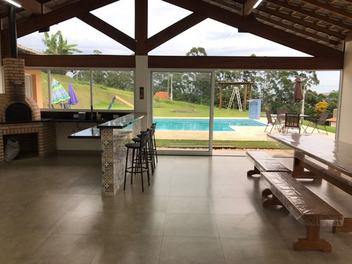 Imagem 6 de 12 de Condominio Ibiuna 1.080 Linda Casa, Piscina E Área Gourmet!