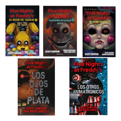 Libros Colección  Five Nights At Freddy's ¡gran Promoción!