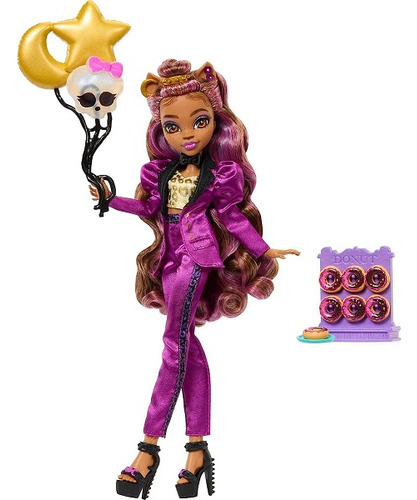 Monster High Monster Ball Party Clawdeen Wolf Mattel Hnf69