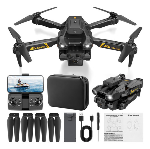 Drone X Fpv Con Cámara Doble De 1080p, 2.4 G, Wifi Fpv Rc 10