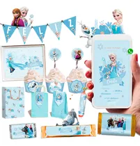 Comprar Kit Imprimible Frozen Candy Bar Etiquetas Cumpleaños