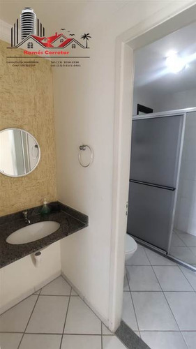 Imagem 21 de 30 de Apartamento Com Vista Mar À Venda Com 3 Dormitórios No Campo De Aviação Em Praia Grande Sp. - Rrc178