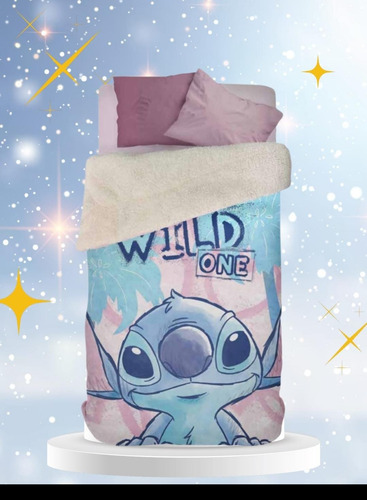 Frazada Cordero Sonic Stitch Bluey Spider Piñata Twin Tye Frazada Corderito Consultar 1