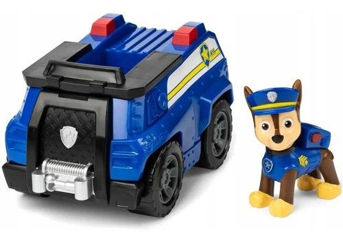 Paw Patrol Vehiculo + Figura Chase Rocky Rubble Sky Zuma 