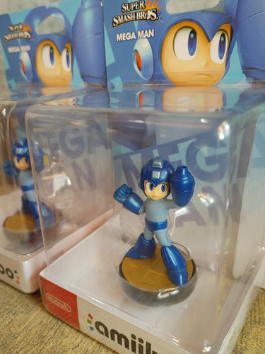 Amiibo Megaman Dos Piezas Sellados 