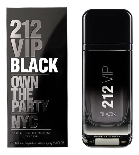 Carolina Herrera 212 Vip Black Own The Party Nyc