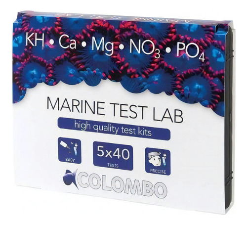 Marine Test Lab (kh, Ca, Mg, No3, Po4) - Colombo