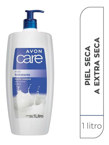 Avon Care Milk Hidratante 1 Litro P/piel Normal A Seca