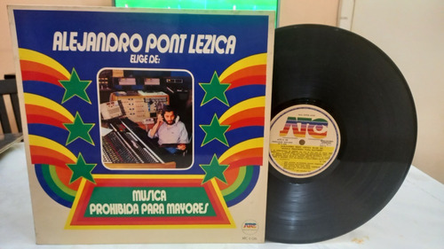 Alejandro Pont Lezica Musica Prohibida P Mayores Vinilo Nm