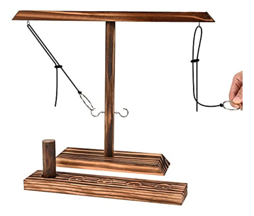 Juego De Lanzamiento De Gancho Y Anillo De Mesa