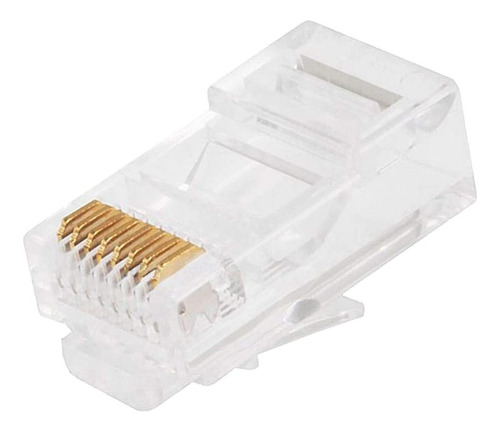 Plug Rj45 Brobotix Translúcido Cat5e 8 Posiciones 50 Pzas