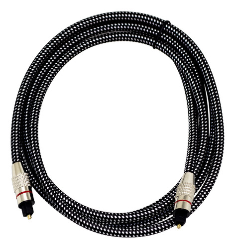 Cable Óptico Para Audio Digital 2 Metros Gl-166-2m Glink