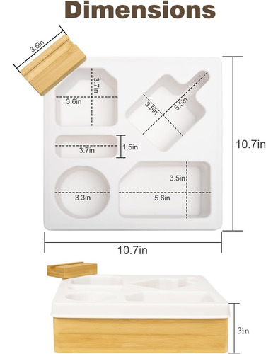 Bandeja Portavasos De Sofá, Portavasos De Sofá Con Soporte G