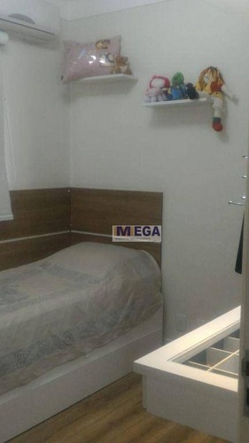 Imagem 16 de 30 de Apartamento Com 3 Dormitórios À Venda, 82 M² Por R$ 499.000 - Vila Ipê - Campinas/sp - Ap5098