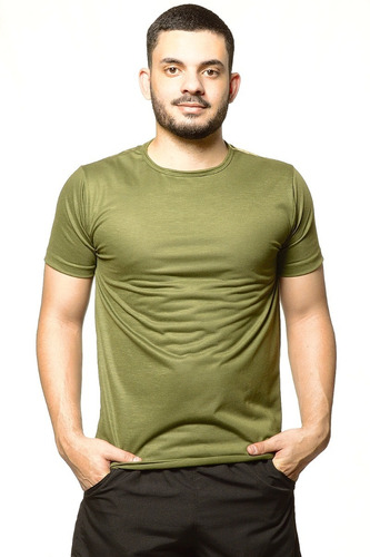 Camiseta Masculina Tshirt Treino Esportiva Neesie Verde