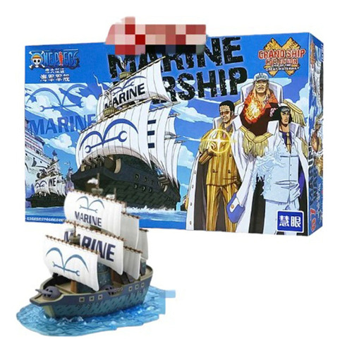 Figura Barco Armable Marina - One Piece