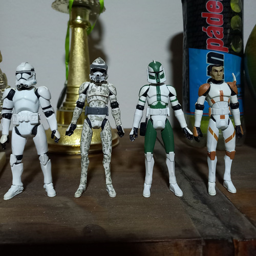 Lote De Figuras Star Wars Clone Wars
