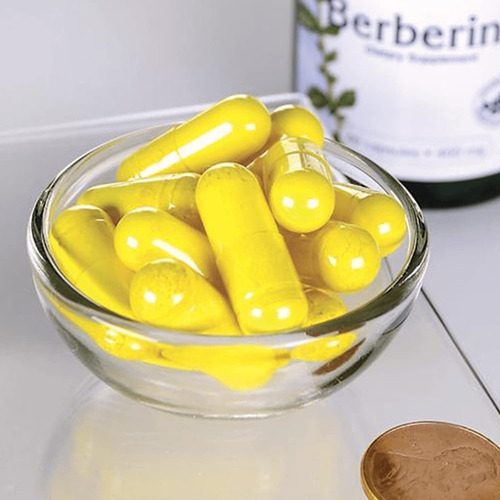 Swanson Berberine 400 Mg 60 Cápsulas Original