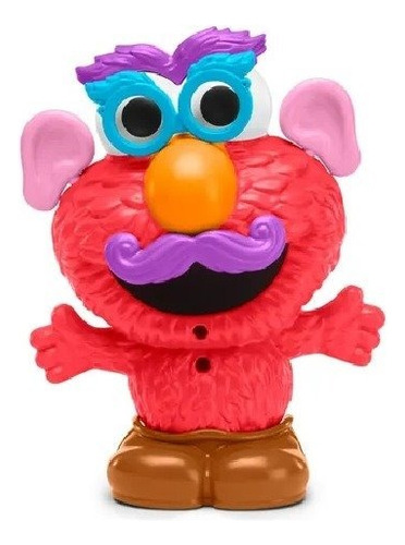 Elmo Caras Divertidas 11pzs Plaza Sesamo Fisher Price