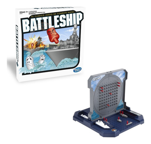 Juego De Mesa Batalla Nval Battleship Hasbro Gaming B1817