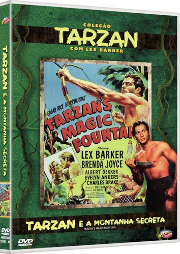 Tarzan E A Montanha Secreta - Dvd - Lex Barker