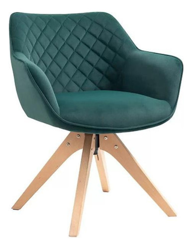 Cadeira De Jantar Kasula Verde - Design E Conforto