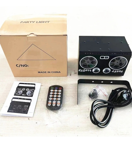 Luz Estroboscópica Con Control De Voz 3 En 1 Para Dj Dmx