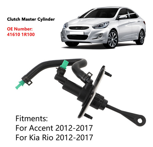 Cilindro Maestro De Embrague Para Hyundai Accent 2012-2017