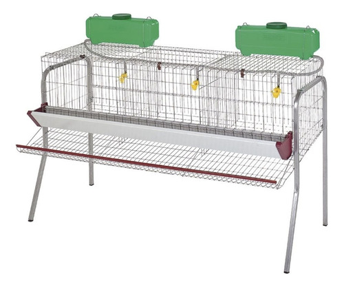 Jaula Bateria Para Gallinas Ponedoras Copele  3 Perchas