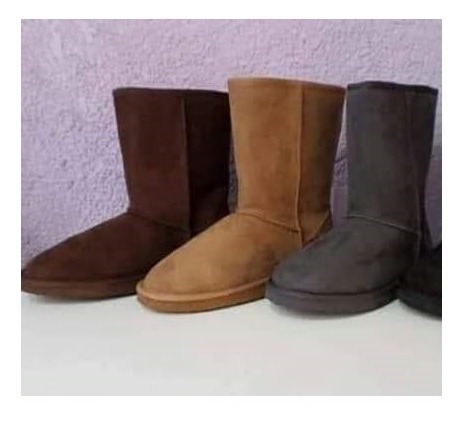 Botin Botas Tipo Uggs Niña Afelpado Por Dentro 18 Al 21