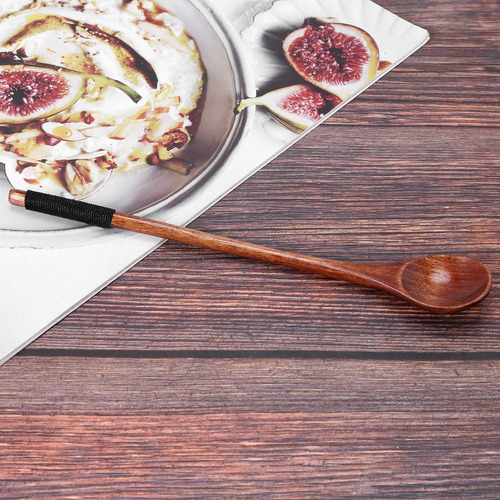 Cuchara Mezcladora De Madera Para Café, Té, Mermelada Y Baño
