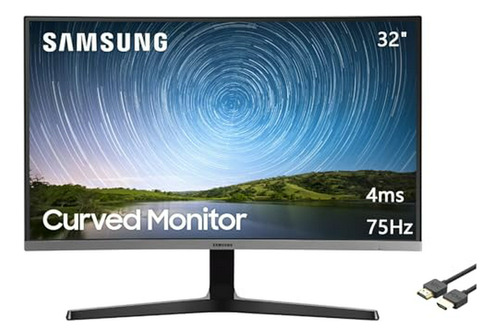 Monitor Samsung 32  Curvo Full Hd, 75hz, 4ms, Amd Freesync, 